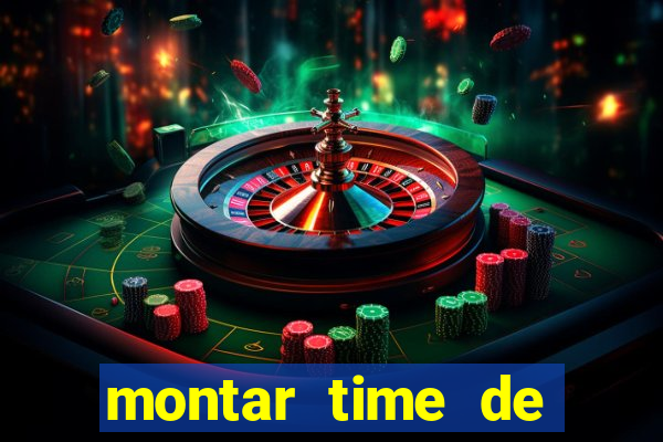 montar time de futebol site